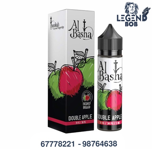 [0615435564821] ALBASHA DOUBEL APPEL 3MG 60ML