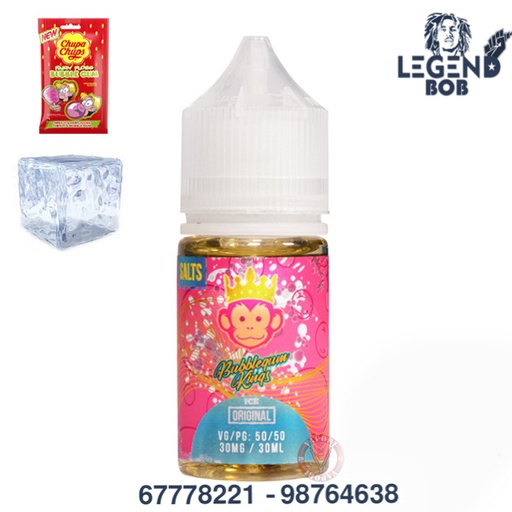 [5060830445971] BUBBLE GUM KING ICE 50MG 30ML 