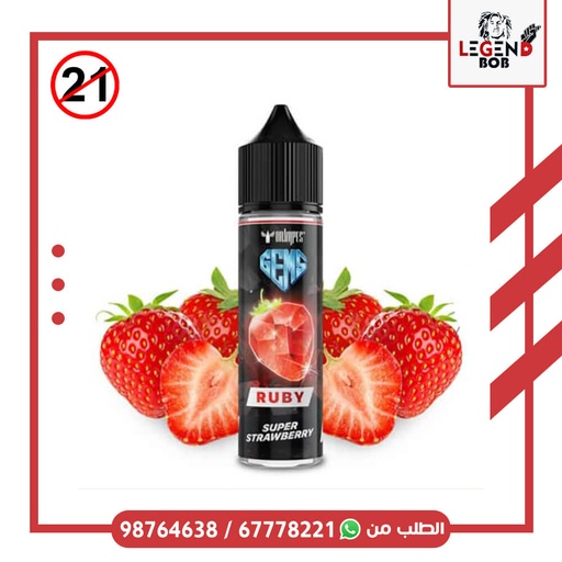 [5060830449863] GEMS STRAWBERRY 3MG 60ML