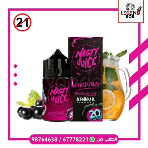 [615435551456] NASTY WICKED HAZE 3MG 60ML 