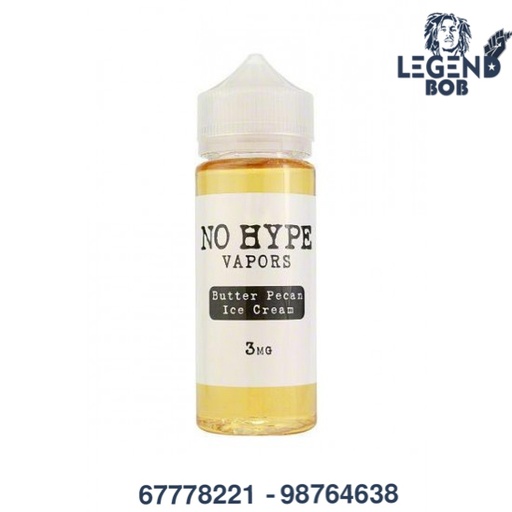 [679523971847] NO HYPE BUTTER PECAN ICE CREAM 3MG 100ML