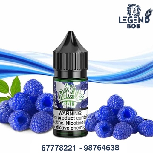 [691965024738] ROLL UPZ BLUE RASPBEERY 50MG 30ML