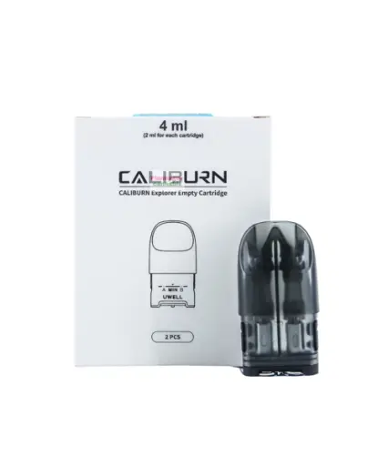 [6941736511634] CALIBURN EXPLORER EMPTY CARTRIDGE 4ML (2PCS)