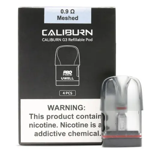 [6941736521565] CALIBURN G3 REFILLABLE POD 0.9 MESHED