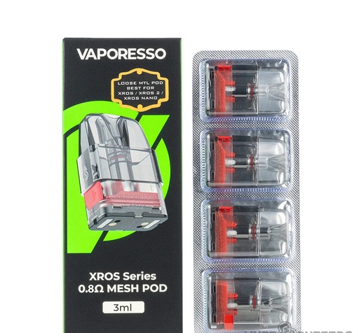 [6943498633241] VAPORESSO X ROS POD 0.8 (3ML)